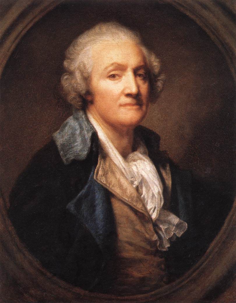 GREUZE, Jean-Baptiste Self-Portrait shs